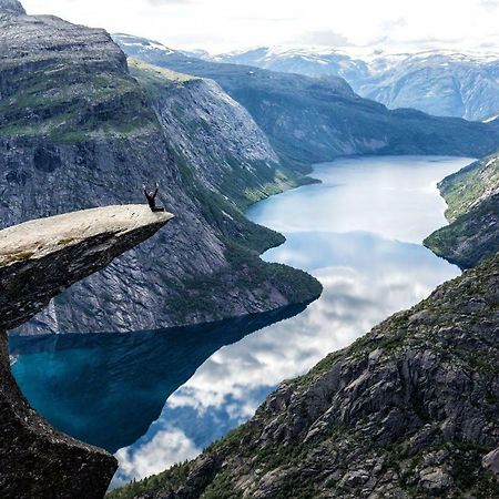 Villa Trolltunga/Folgefonna Camp House Jondal Exterior foto
